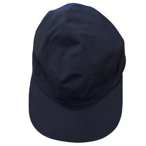 Lululemon Running Hat Navy Blue Seamless Hook & Loop Adjustable Back One Size